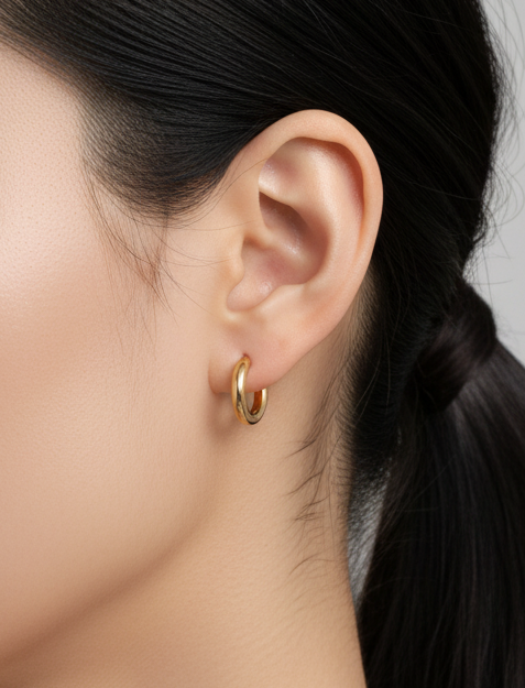 Boucles d'oreilles "ESSENTIELLE" - Taille XS