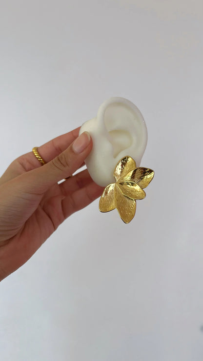 Boucles d'oreilles "AZALIA" - Bleu Saphir