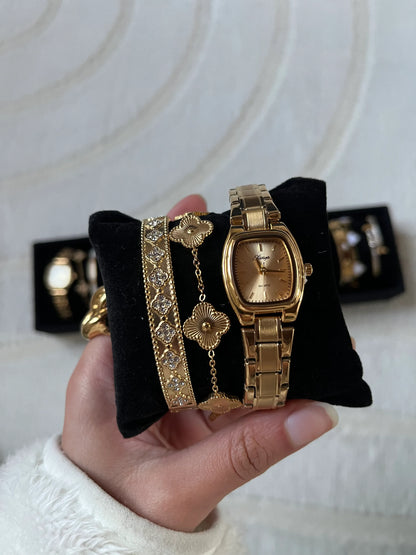 Bracelet jonc "VENDÔME" - Bleu Saphir