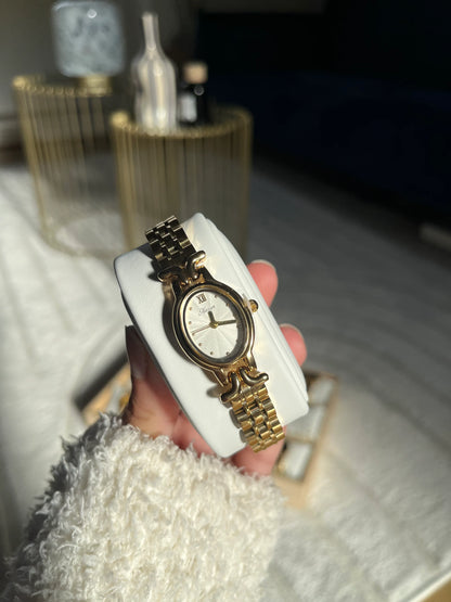 Montre "OLD MONEY" · Dorée - Bleu Saphir