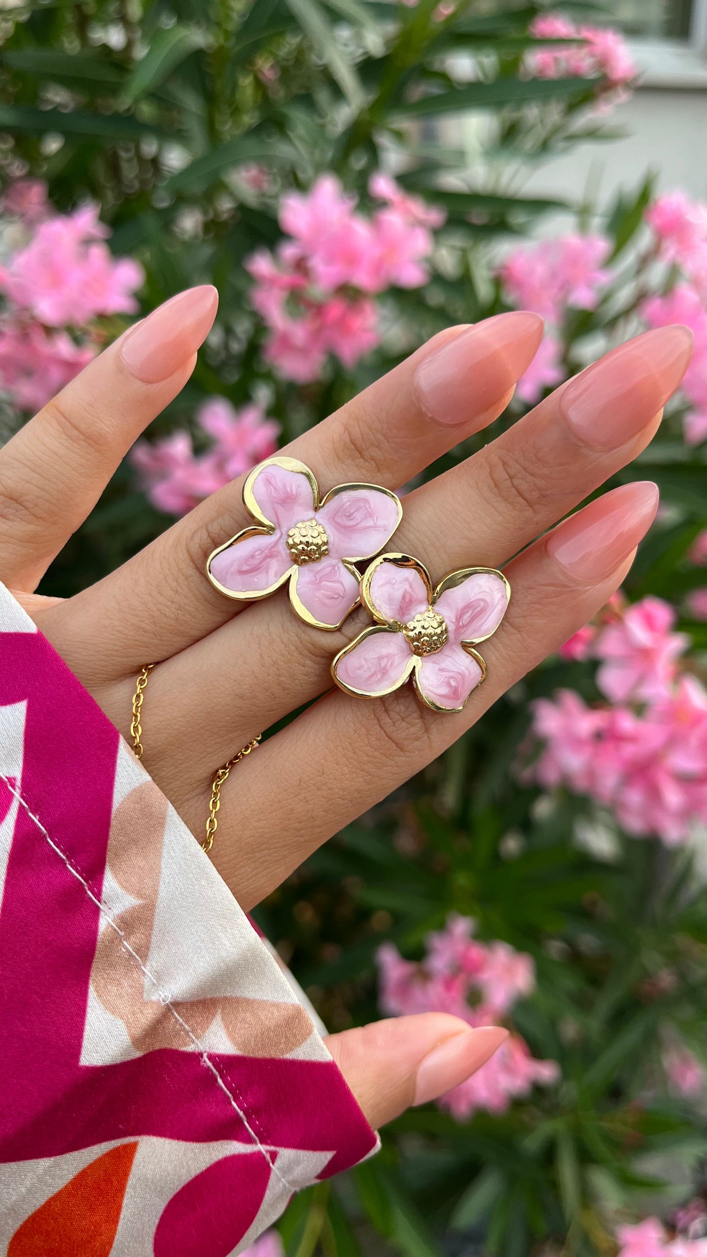 Boucles d'oreilles "LILA" · Violet