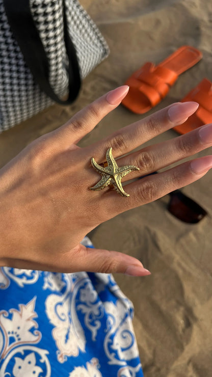 Bague "STARLIGHT" - Bleu Saphir