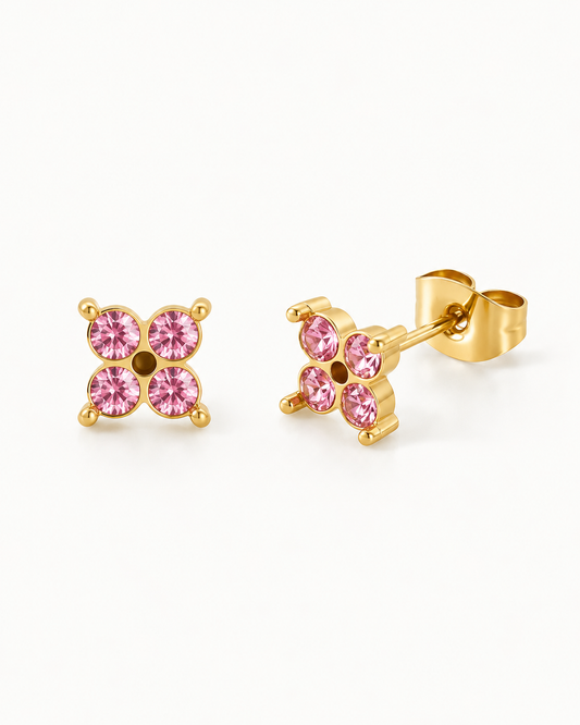 Boucles d'oreilles "JUNE" • divers coloris