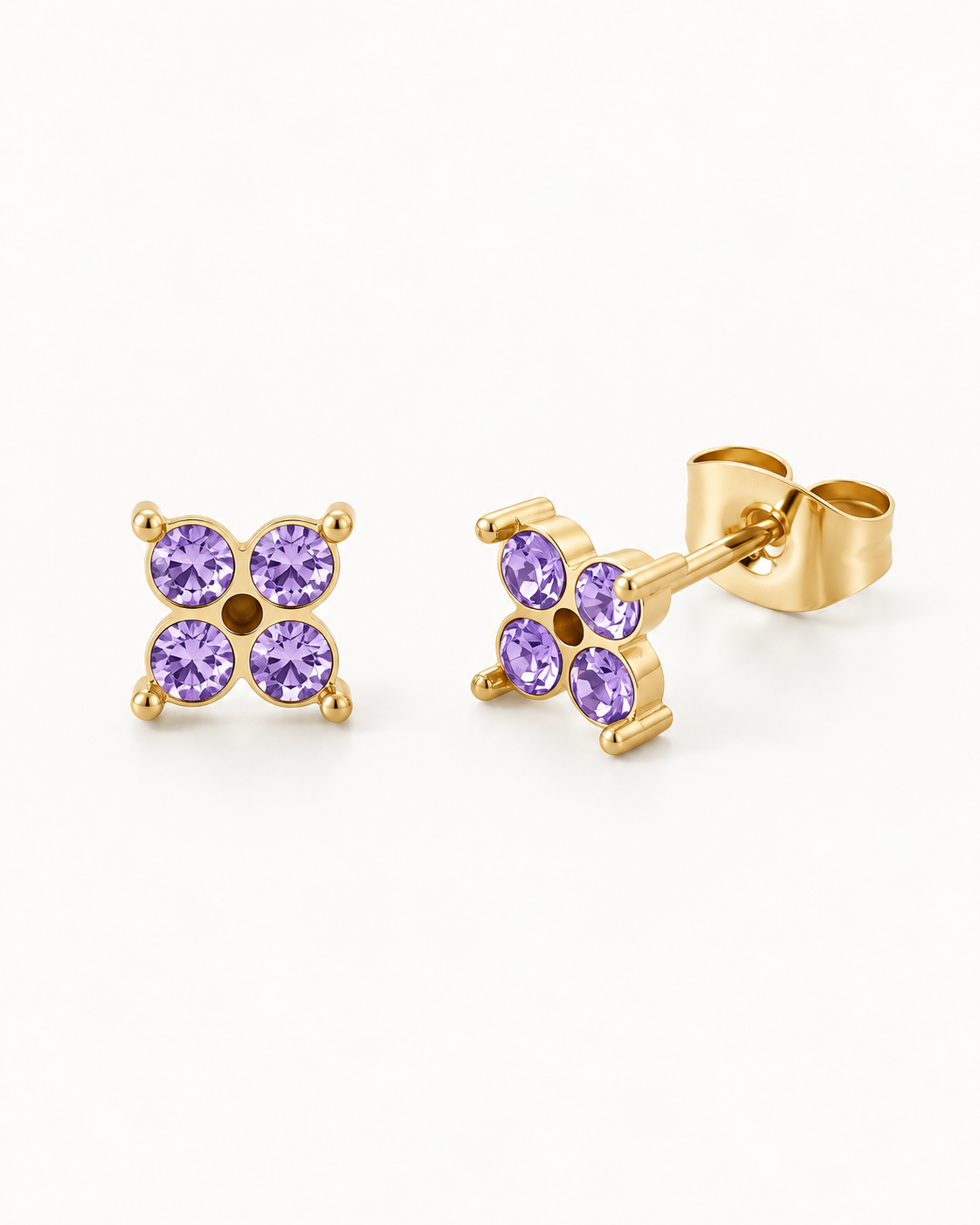 Boucles d'oreilles "JUNE" • divers coloris