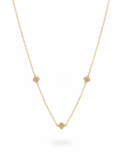 Collier "SORAYA" - Bleu Saphir