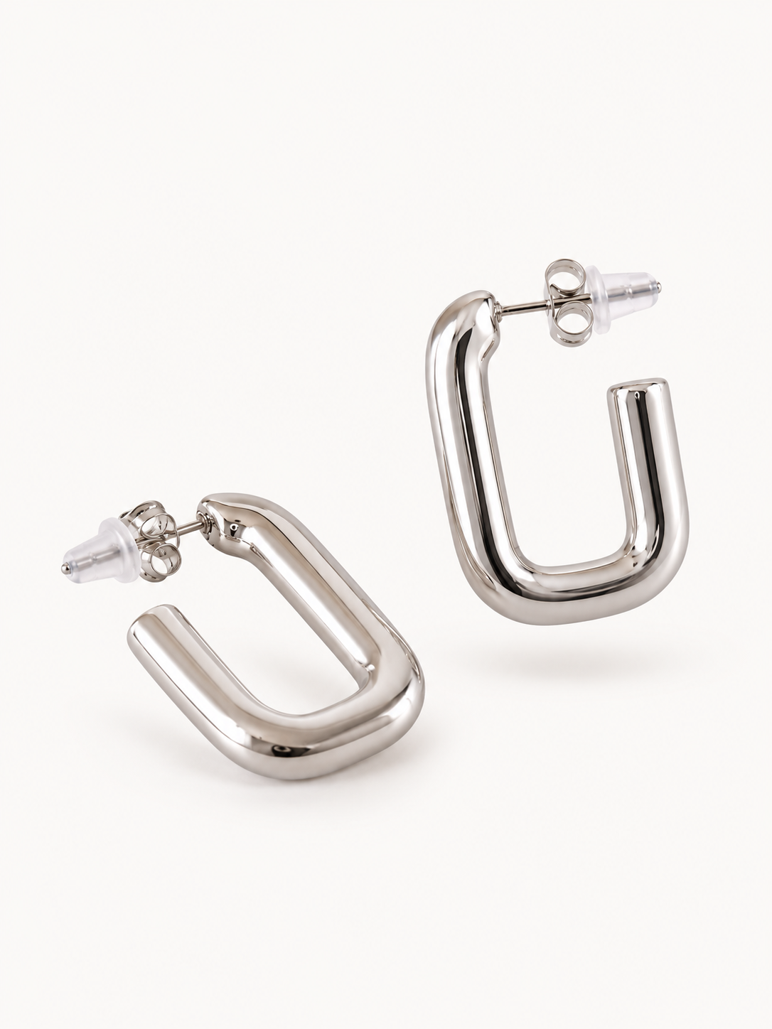 Boucles d'oreilles "KÉNITRA" · Argentées