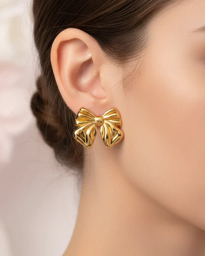 Boucles d'oreilles "LADY" - Bleu Saphir