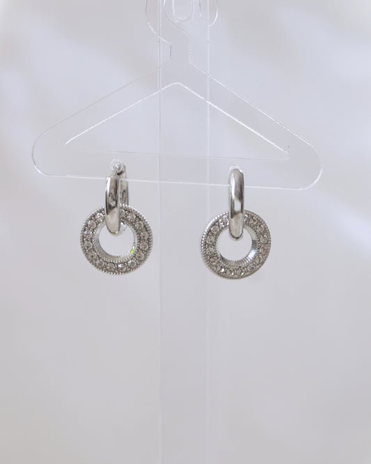 Boucles d'oreilles "OSLO" · Argenté