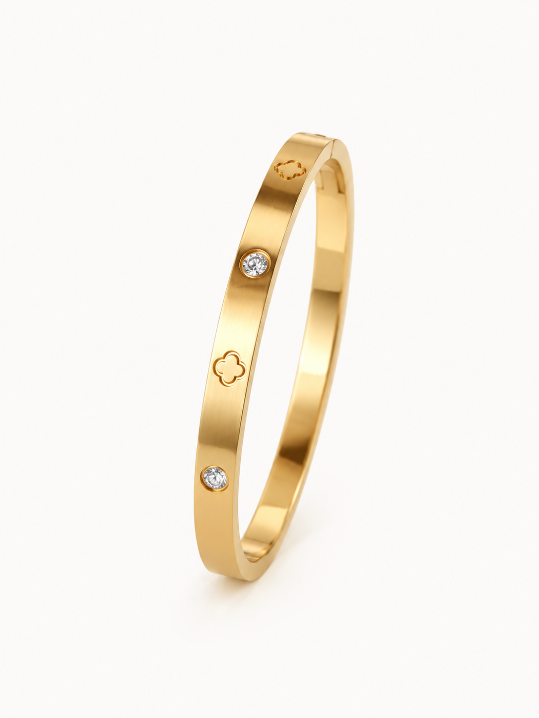 Bracelet Jonc "CLOVER"