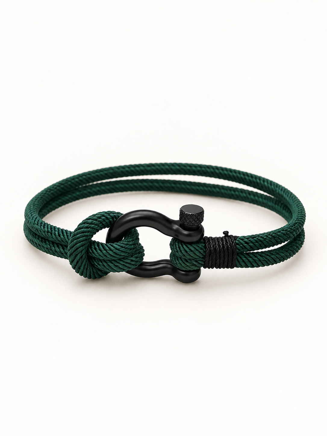 Bracelet "MARIN" · Vert sapin