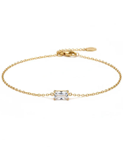 Bracelet "SOLITAIRE" - Bleu Saphir