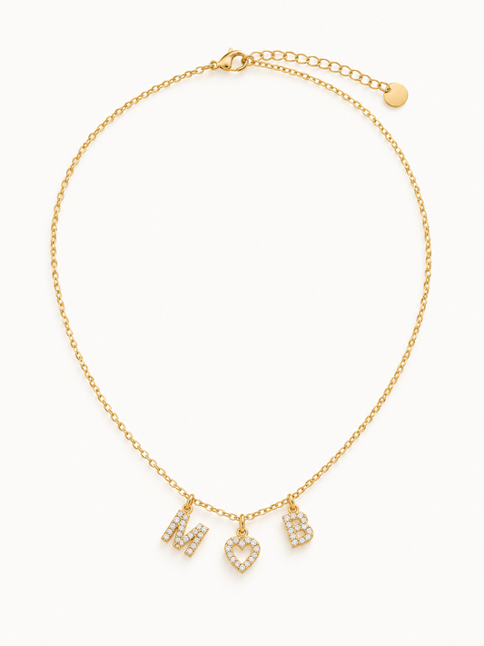 Collier "Toi & Moi"  • Collier personnalisé