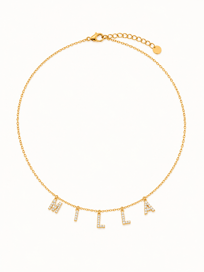 INOUBLIABLE • Collier personnalisé strass