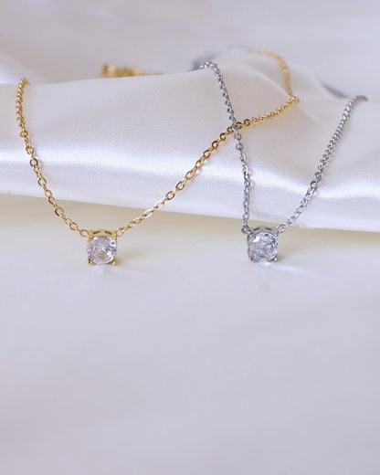 Collier "AMIRA" - Bleu Saphir