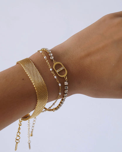 Bracelet "JAMAICA" - Bleu Saphir