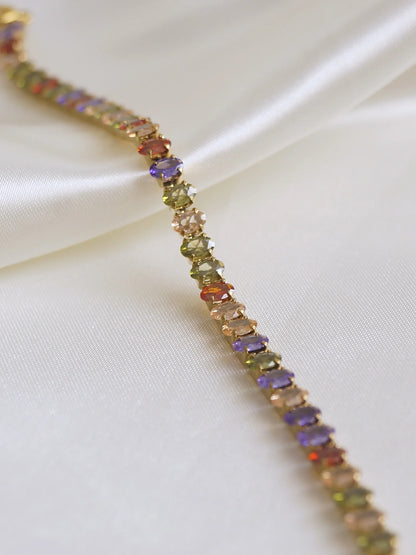 Bracelet "GUAPA" - Bleu Saphir