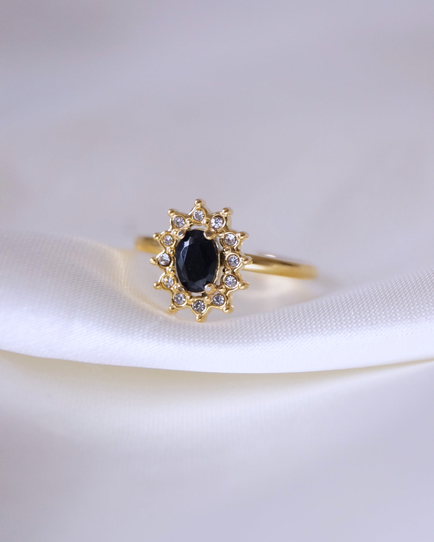 Bague "BUCKINGHAM" · Noire