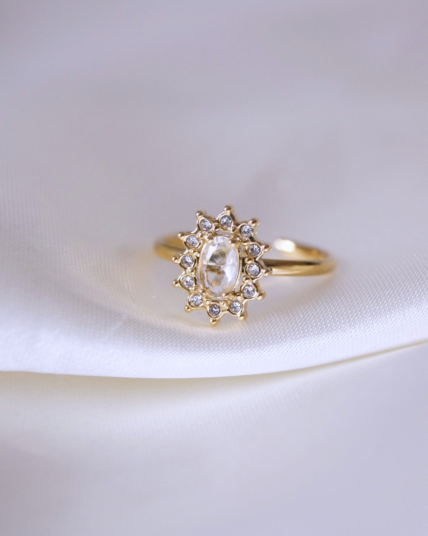 Bague "BUCKINGHAM" · Blanche