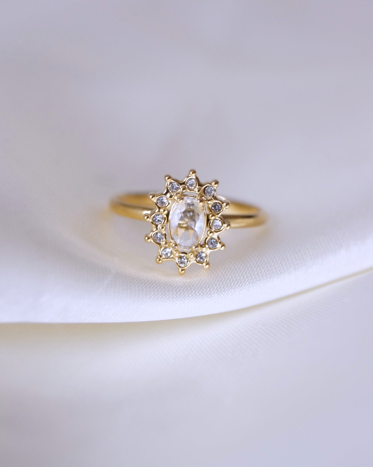 Bague "BUCKINGHAM" · Blanche