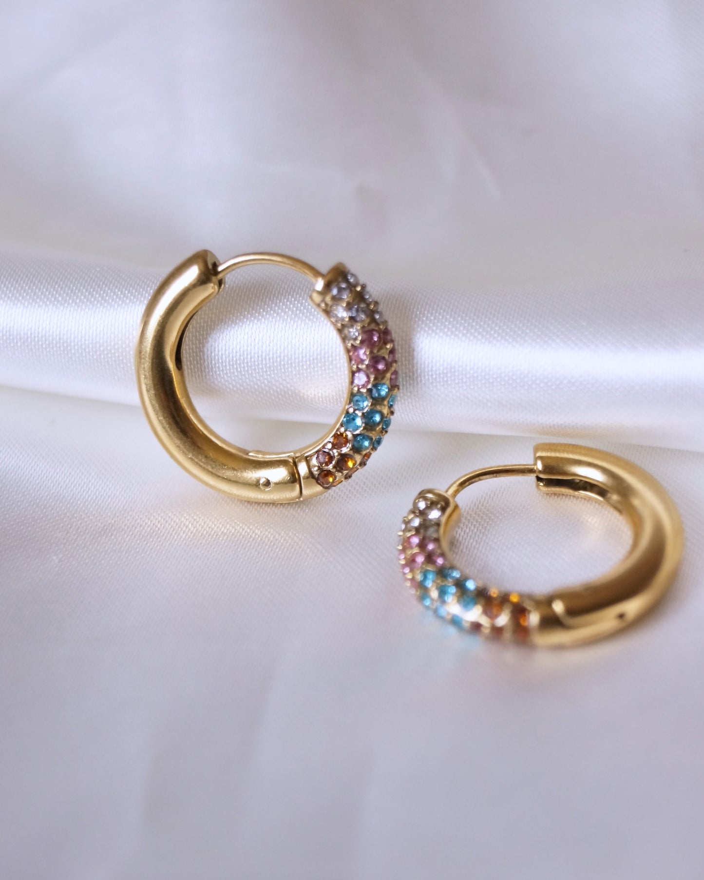 Boucles d'oreilles "DONNA" · Multicolore