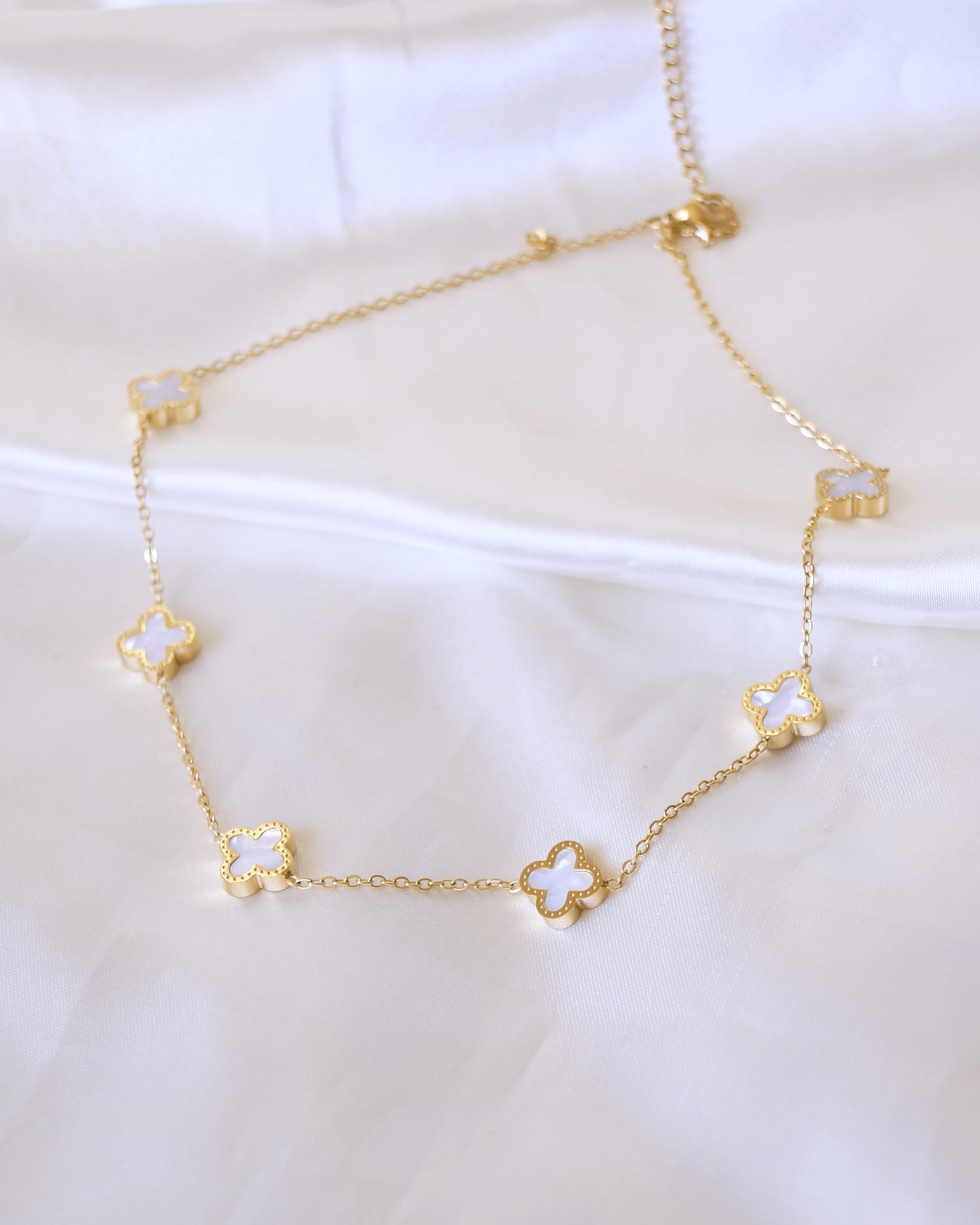 Collier "ESME" · Blanc