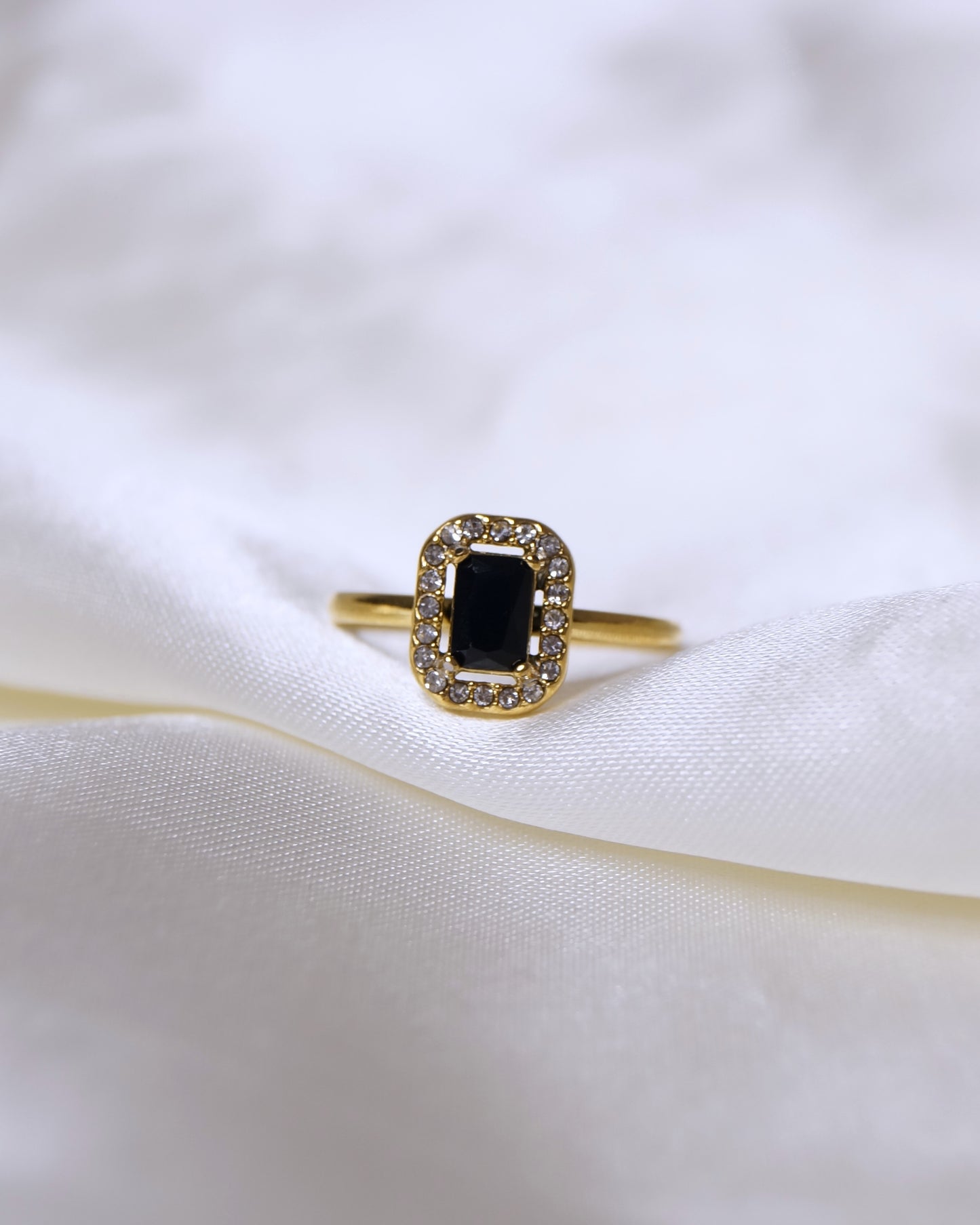 Bague "ANA" · Noire