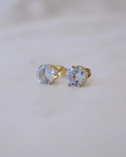 Boucles d'oreilles "AMIRA" - Bleu Saphir