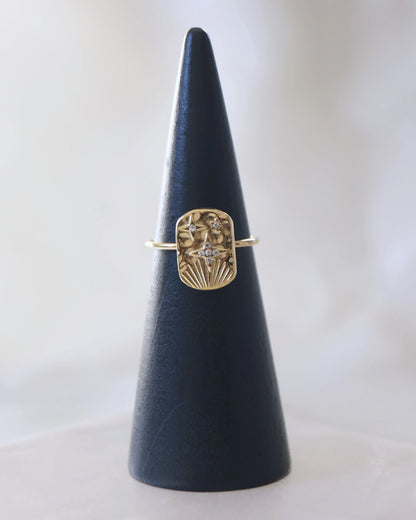 Bague "NAJMA" - Bleu Saphir