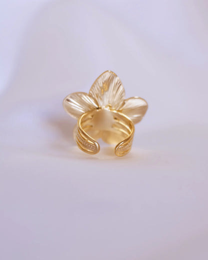 Bague "AZALIA" - Bleu Saphir