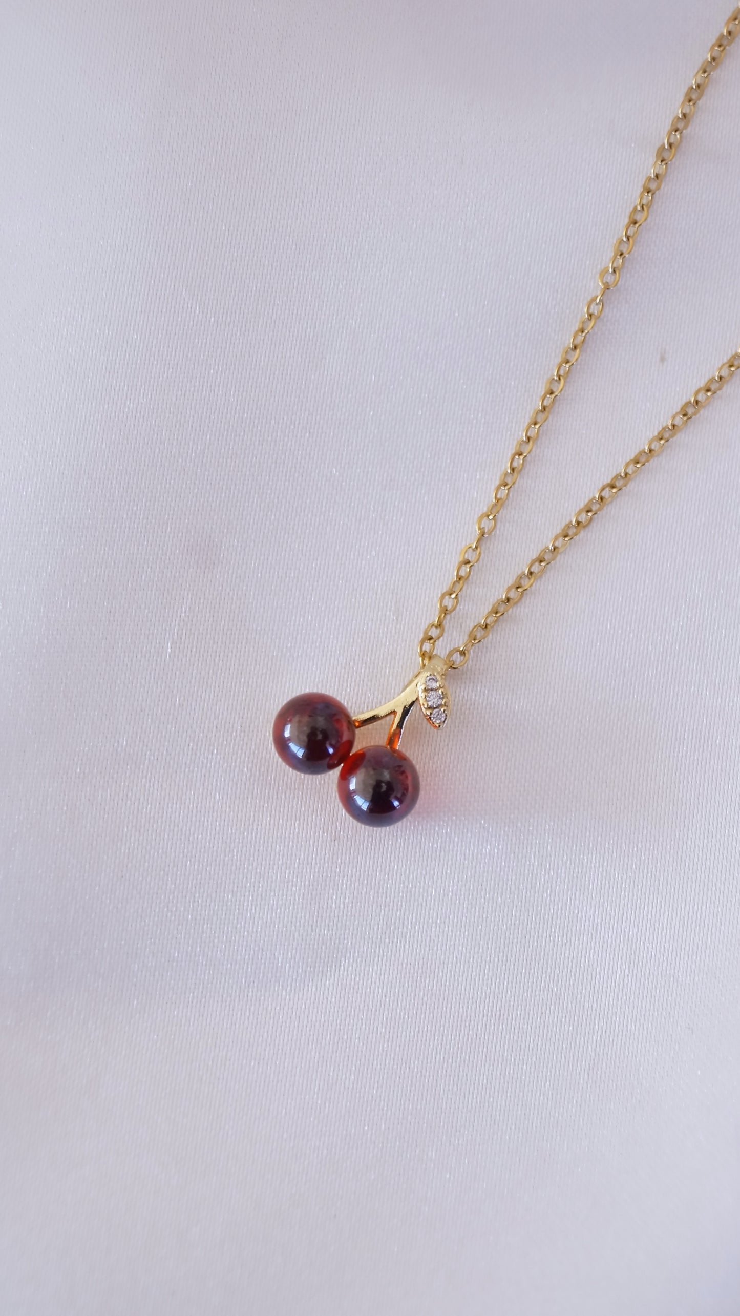 Collier "CHERRY"