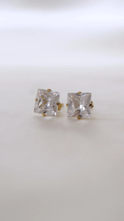 Boucles d'oreilles "SELENA" - Bleu Saphir