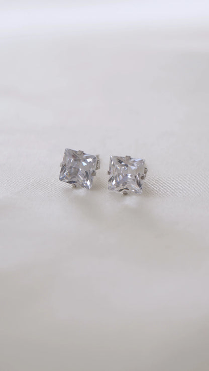 Boucles d'oreilles "SELENA" - Bleu Saphir