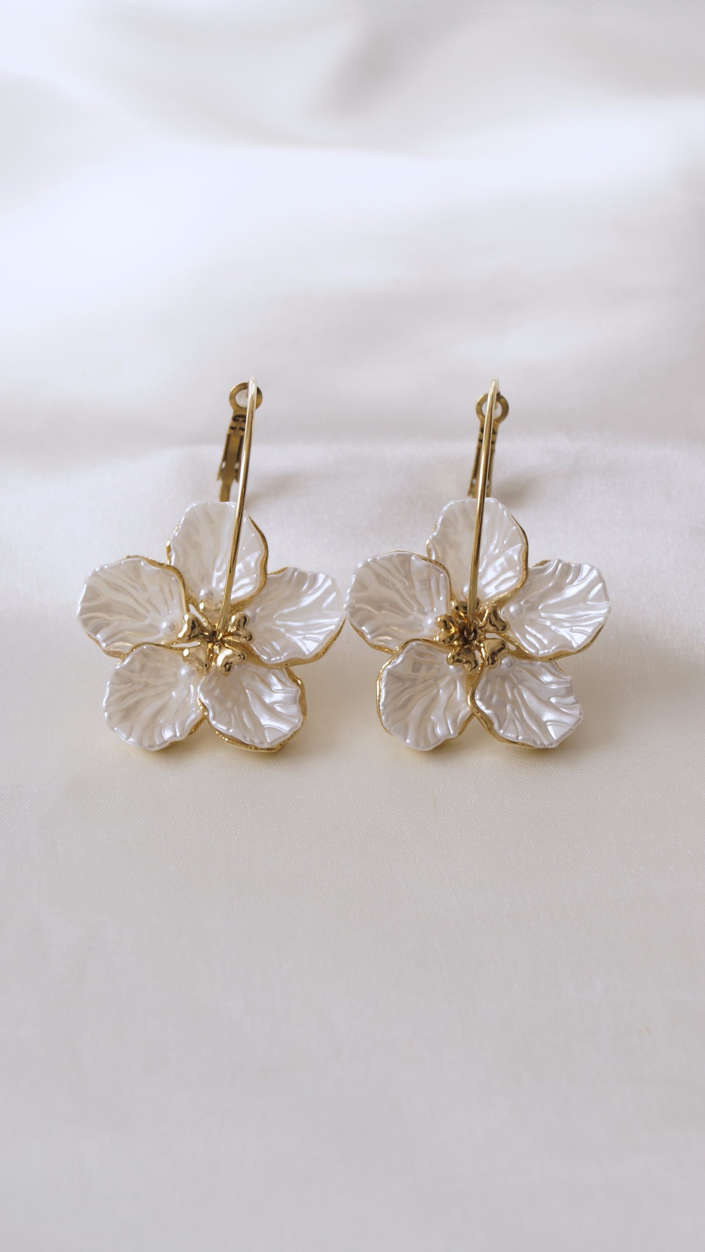 Boucles d'oreilles "MAGNOLIA'