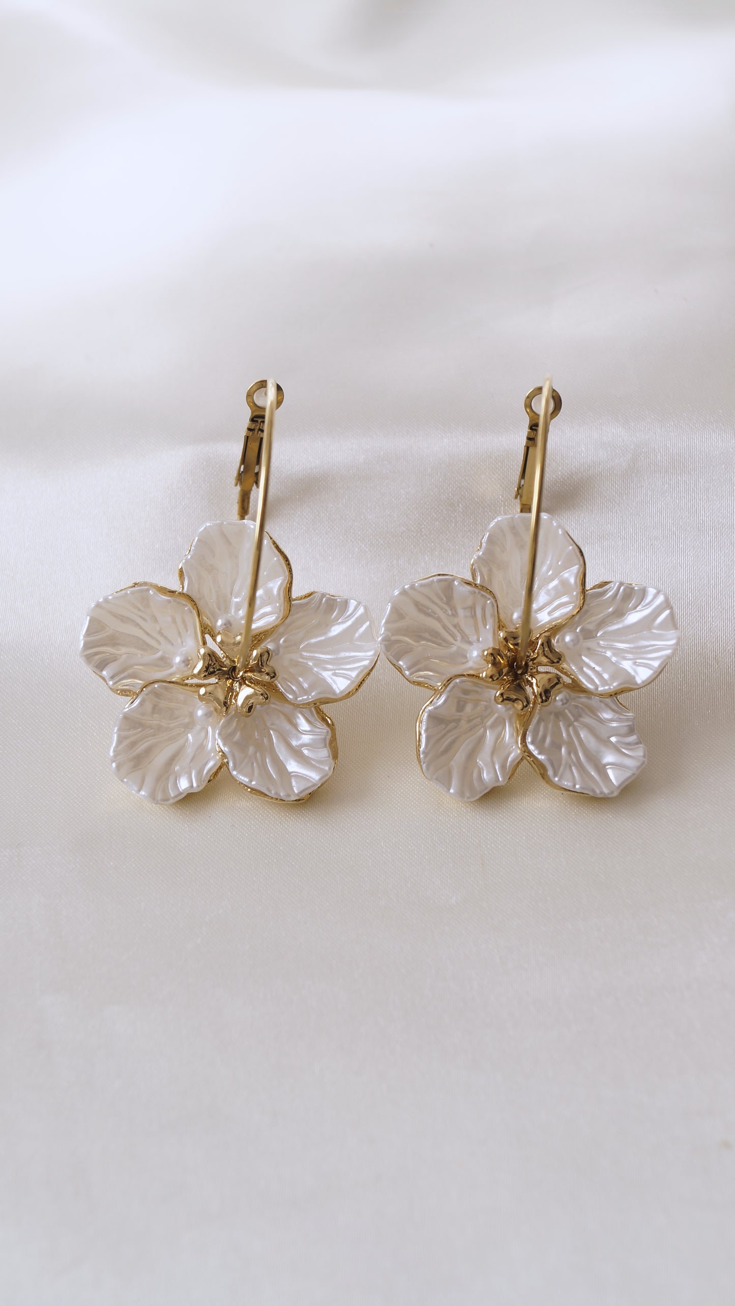 Boucles d'oreilles "MAGNOLIA'