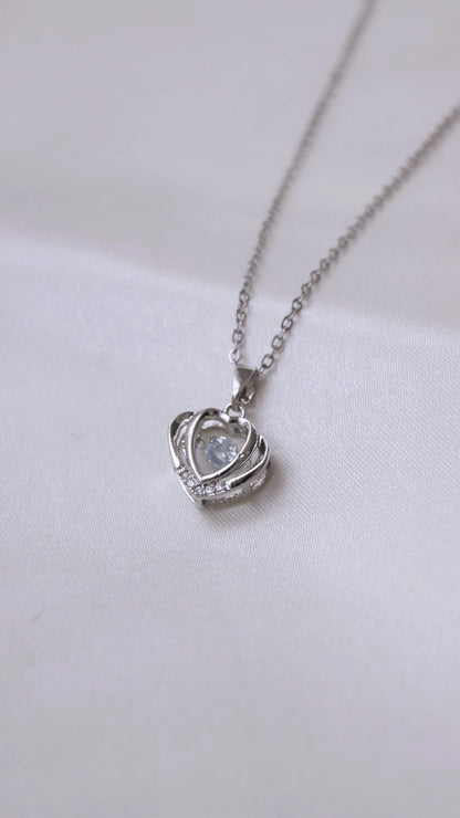 Collier "LADY" - Bleu Saphir