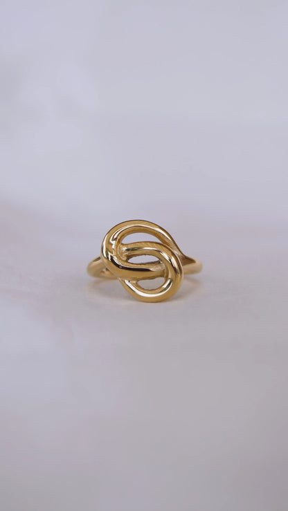 Bague "CARLA" - Bleu Saphir