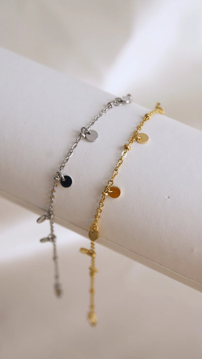 Bracelet de cheville "ICONIC" - Bleu Saphir