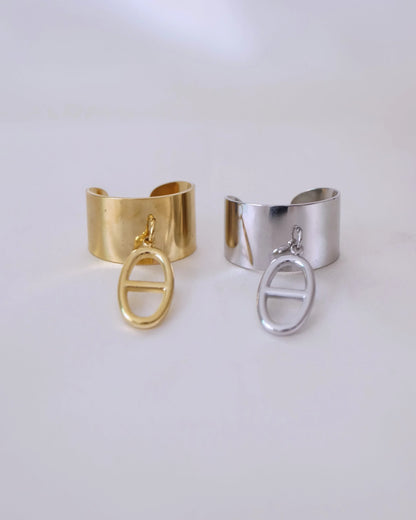 Bague "CAROLINA" - Bleu Saphir