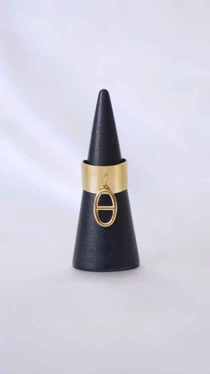 Bague "CAROLINA" - Bleu Saphir