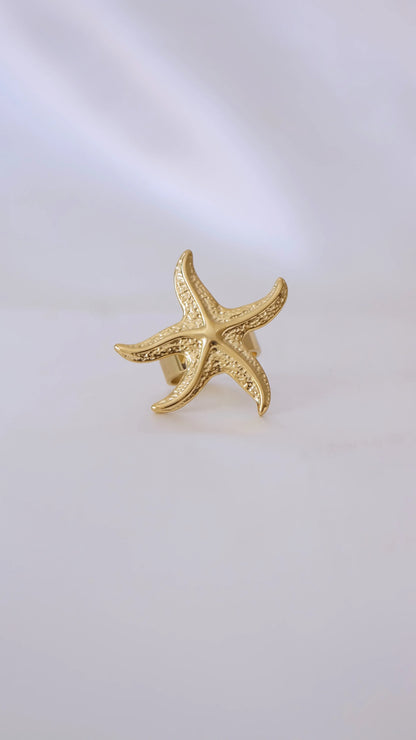 Bague "STARLIGHT" - Bleu Saphir