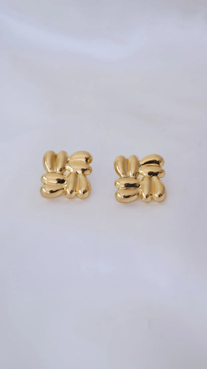 Boucles d'oreilles "HEARTBREAKER" - Bleu Saphir