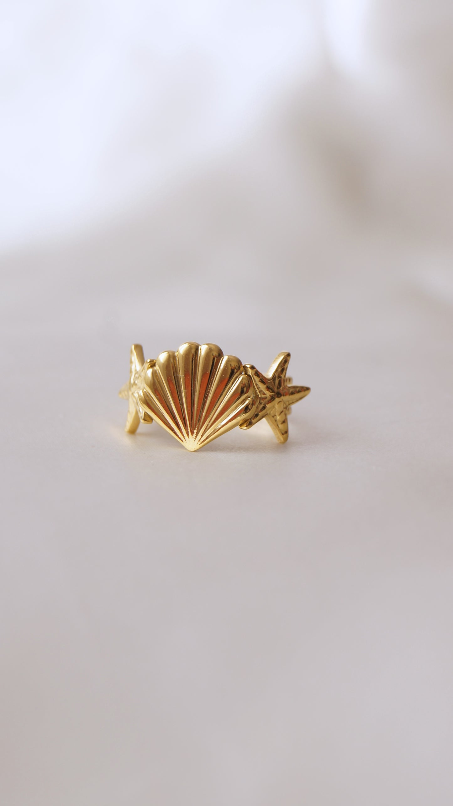 Bague "SHELL"