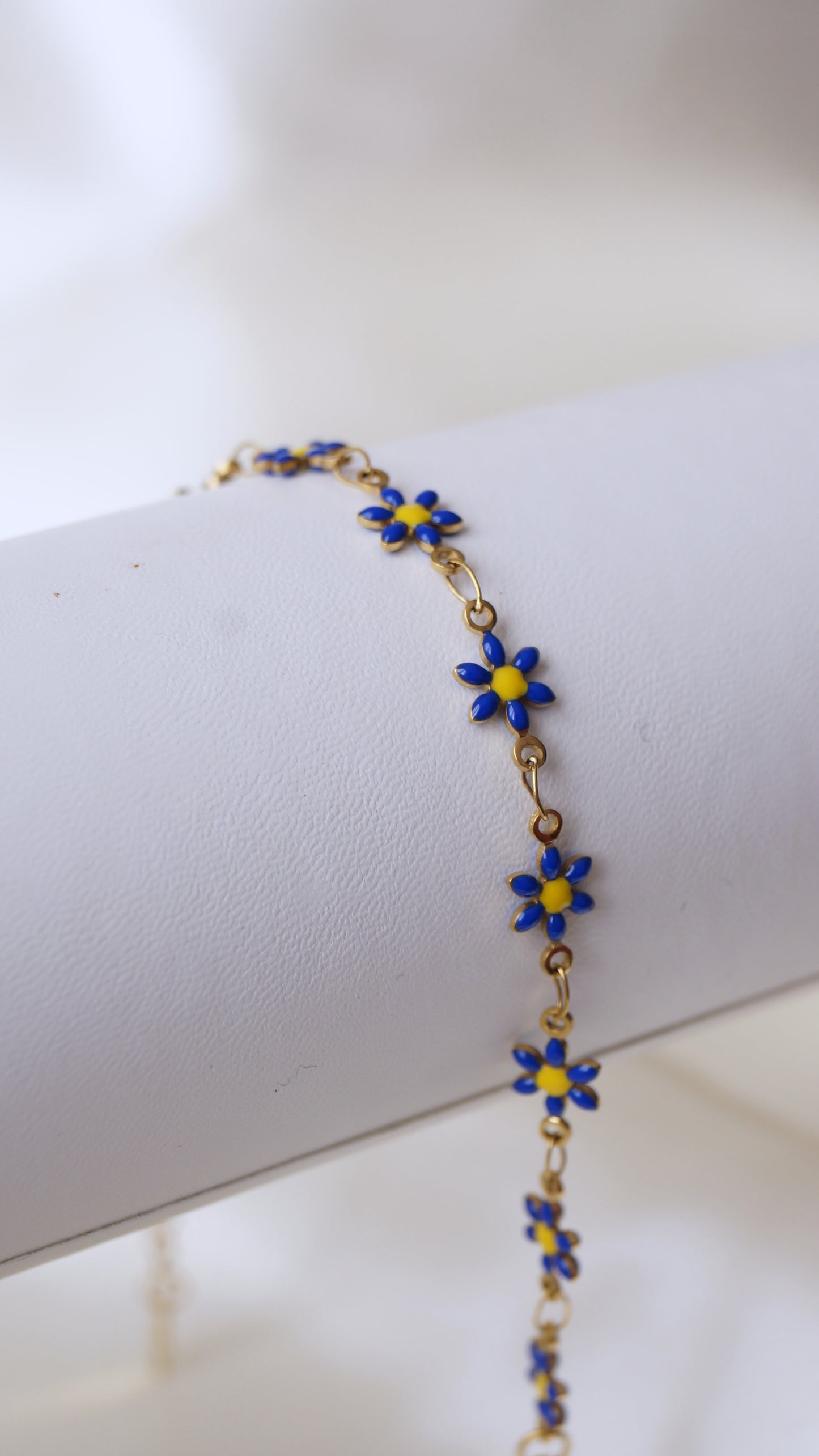 Bracelet "MARGUERITE" · Bleu