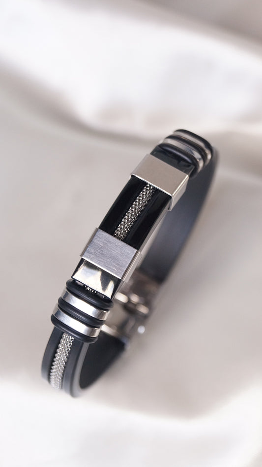 Bracelet pour homme "DIESEL" · noir