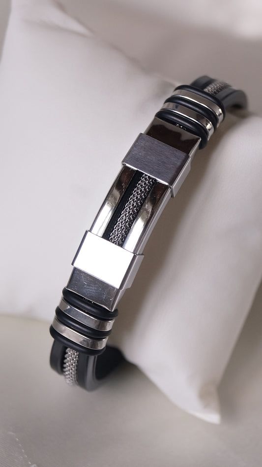 Bracelet pour homme "DIESEL" · chrome