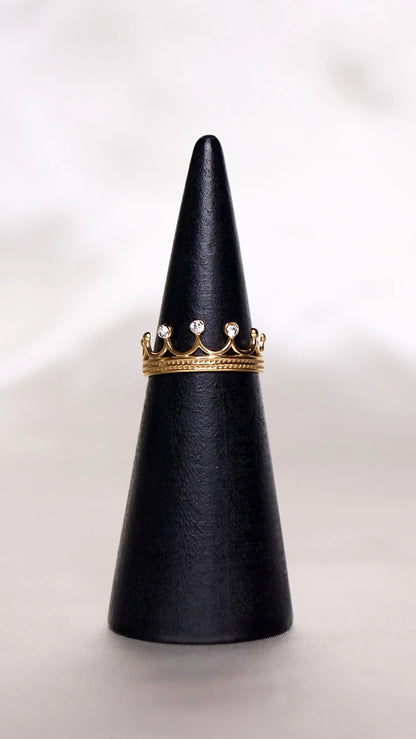 Bague "DIANA" - Bleu Saphir