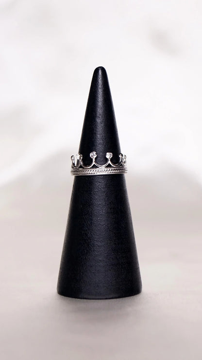 Bague "DIANA" - Bleu Saphir