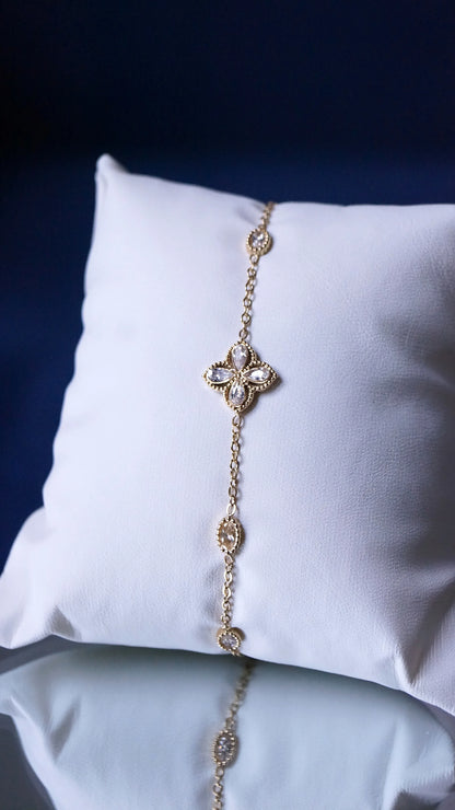 Bracelet "MILA" - Bleu Saphir