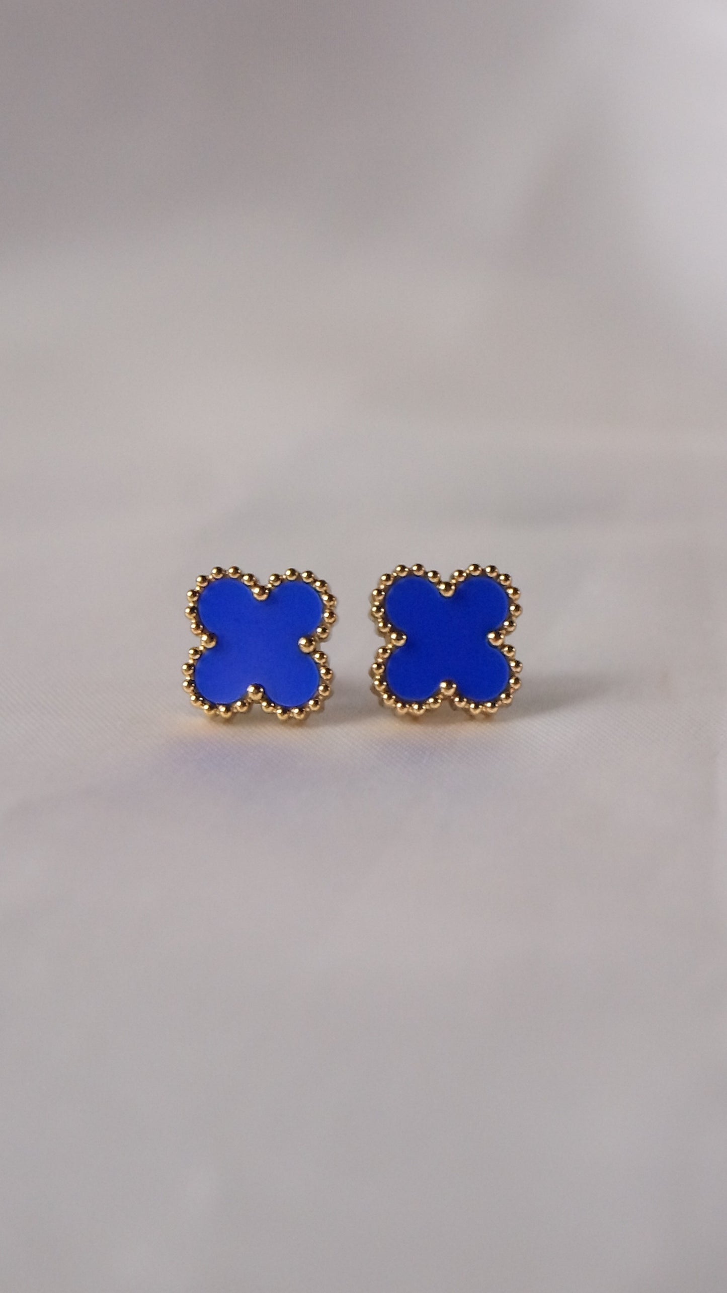 Boucles d'oreilles "ADRIA" · Bleues