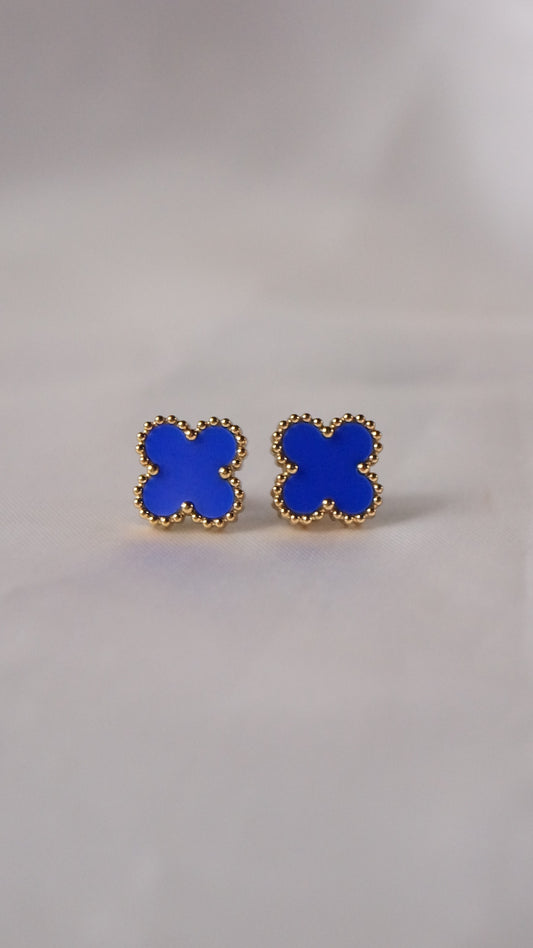 Boucles d'oreilles "ADRIA" · Bleues